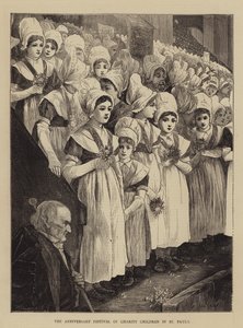 مهرجان الذكرى السنوية للأطفال الخيرية في سانت بول بواسطة إدوين بوكمان